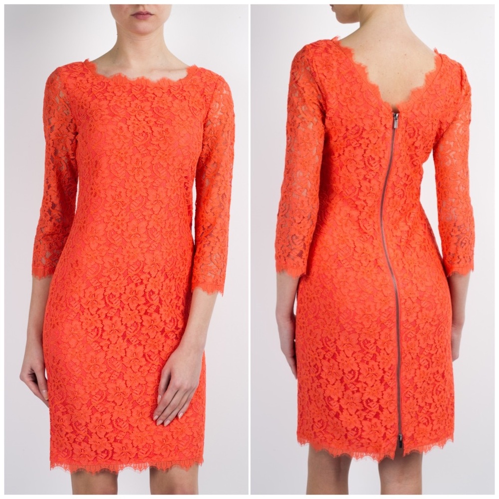 Diane von Furstenberg DVF Zarita Lace Dress - Picture 16 of 16